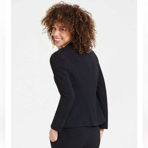 Crepe One-Button Blazer - Picture 2 of 2